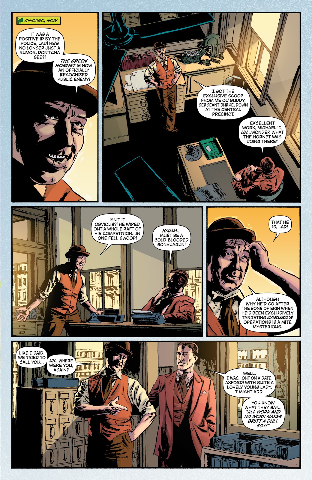 Green Hornet: Year One issue 8 - Page 11