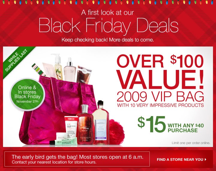 BATH & BODY WORKS Black Friday Ad Released! — Coupon Pro