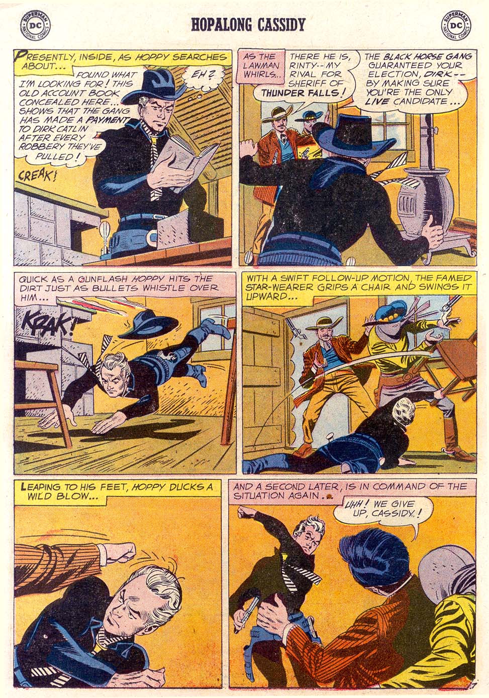 Read online Hopalong Cassidy comic -  Issue #131 - 23