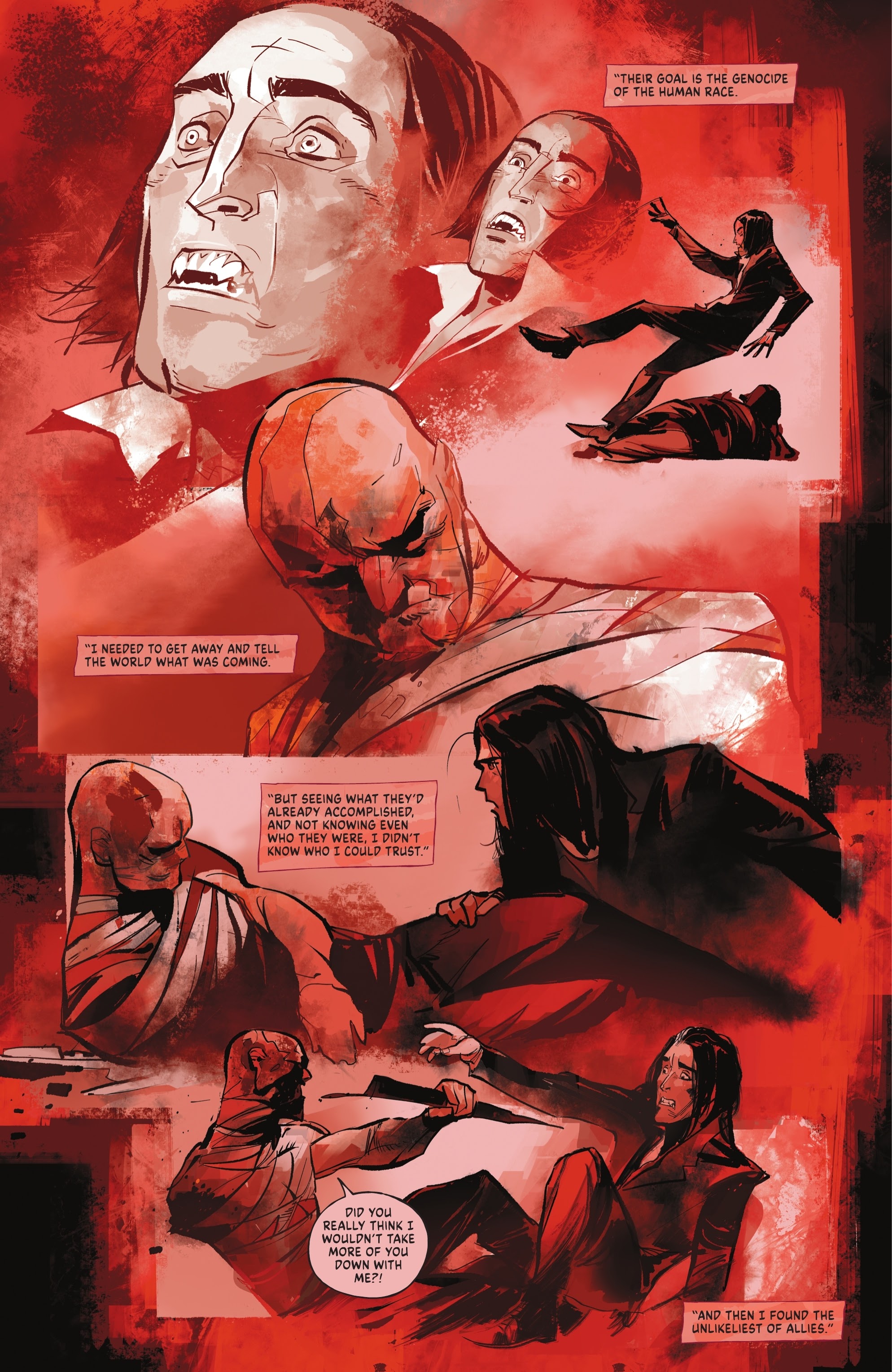 Read online DC vs. Vampires comic -  Issue #1 - 12