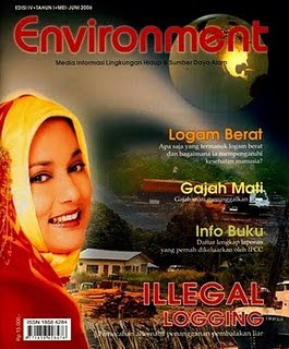 Marissa Haque Meneliti llegal Logging di Prov Riau, 2006-2009