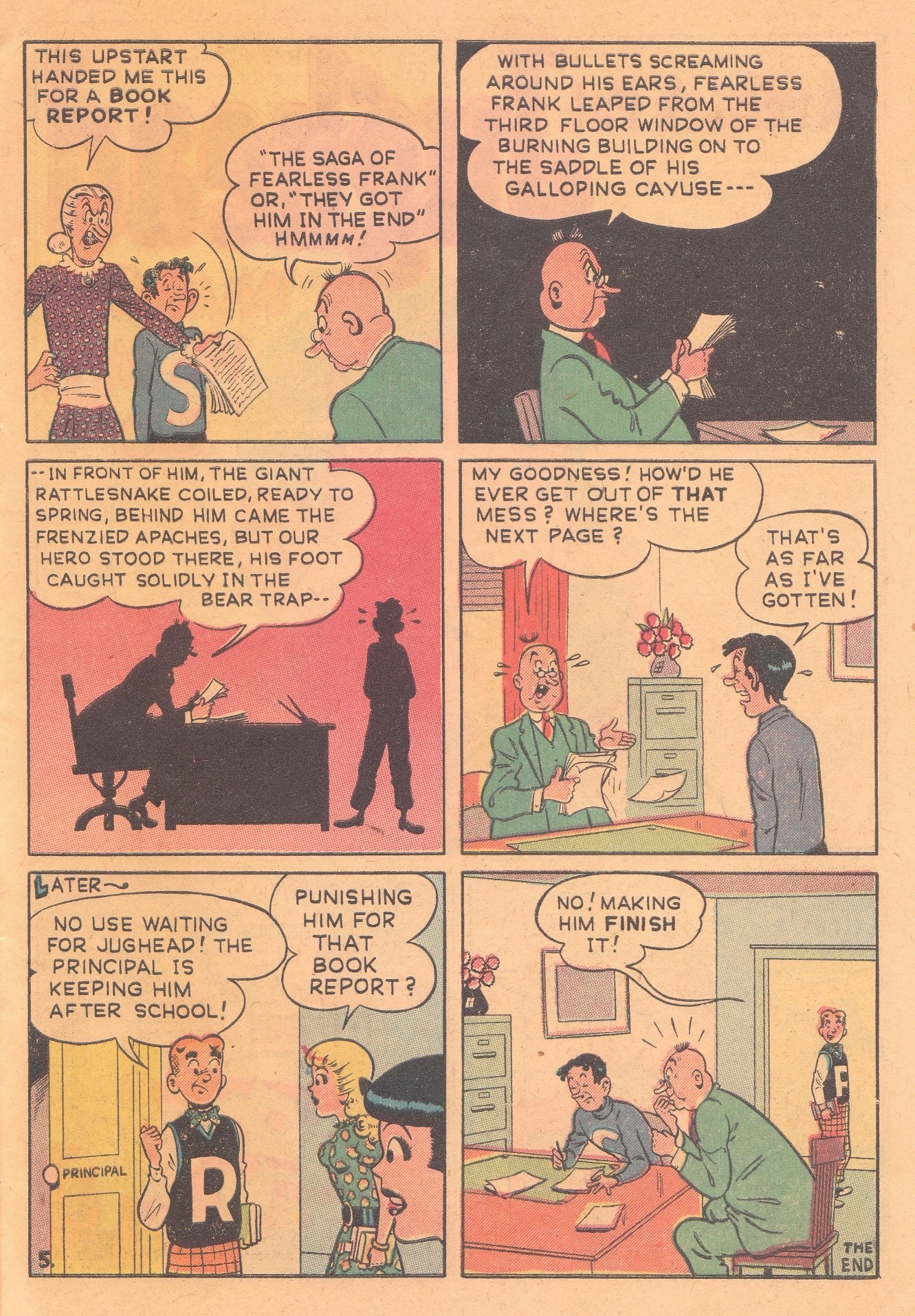 Read online Archie's Pal Jughead comic -  Issue #4 - 7
