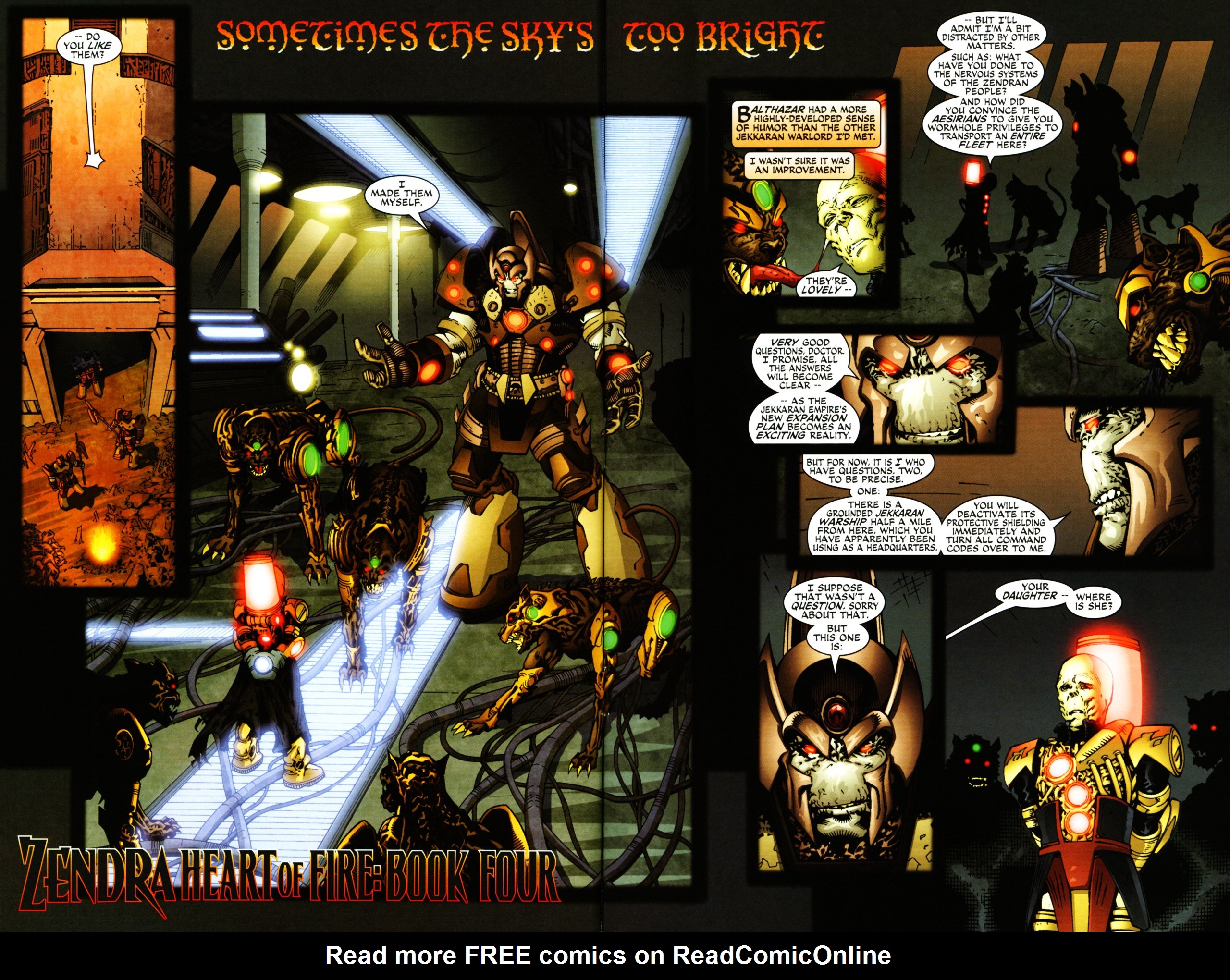 Read online Zendra (2002) comic -  Issue #4 - 8