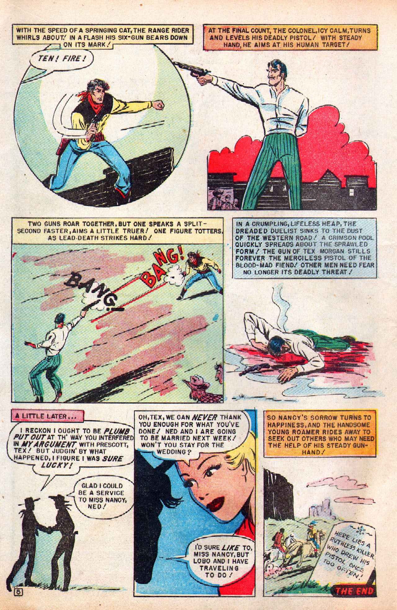 Read online Tex Morgan comic -  Issue #3 - 10