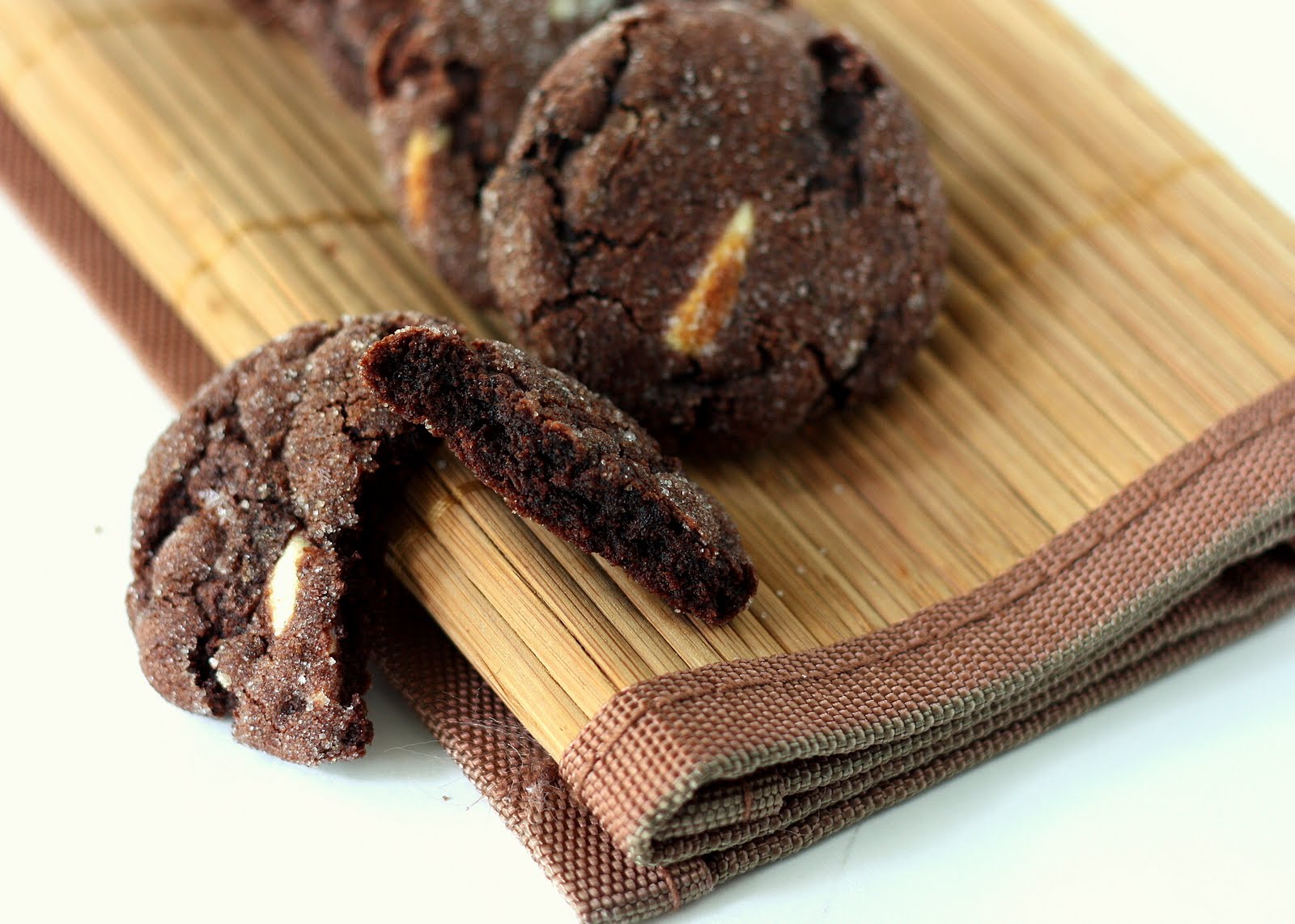 Mangio da Sola: White Chocolate Mocha Cookies