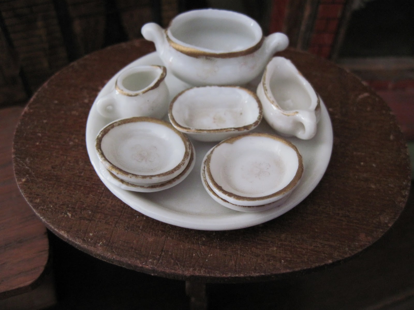 Tracy's Toys (and Some Other Stuff) Antique German Dollhouse Dishes