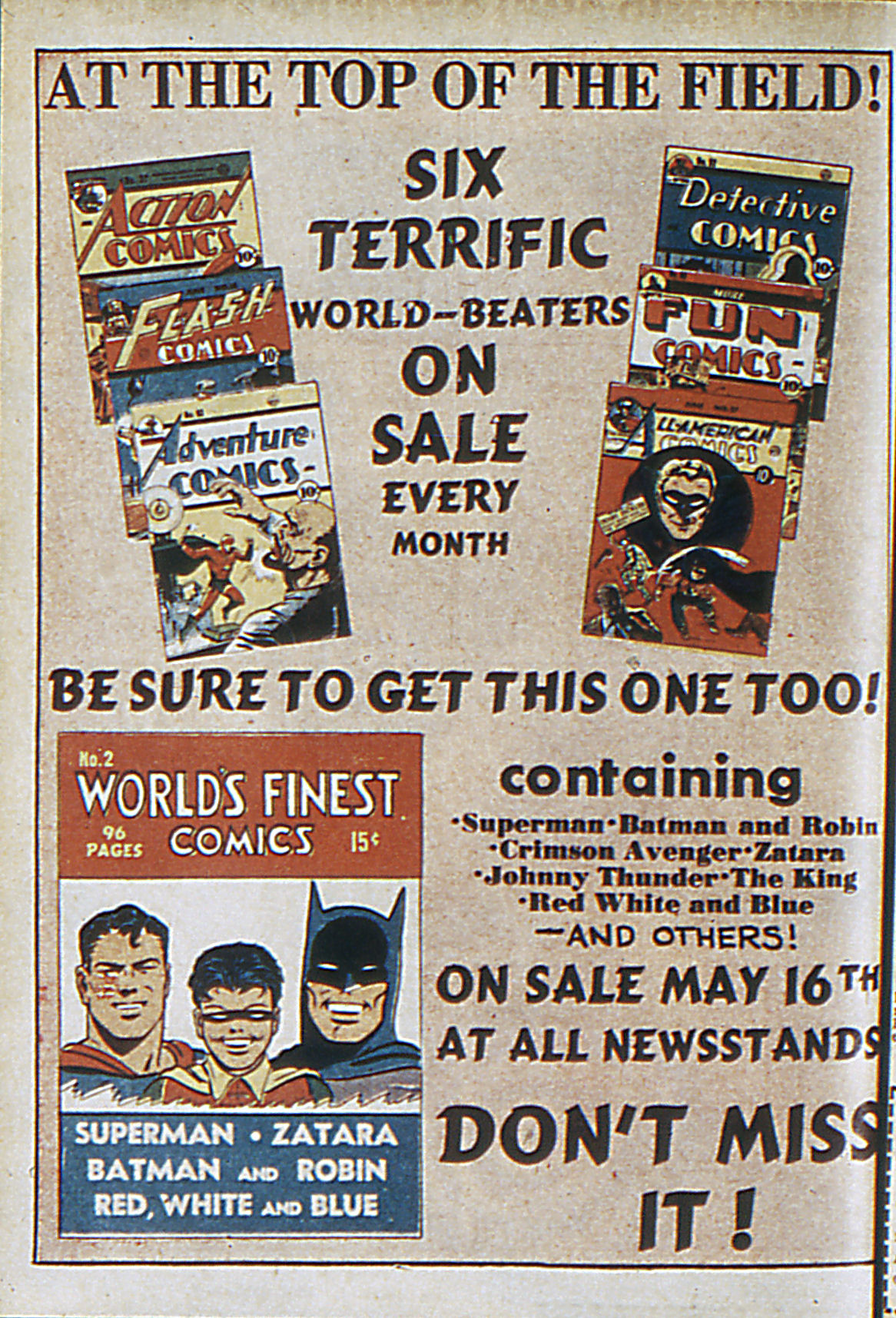 Read online Adventure Comics (1938) comic -  Issue #63 - 67