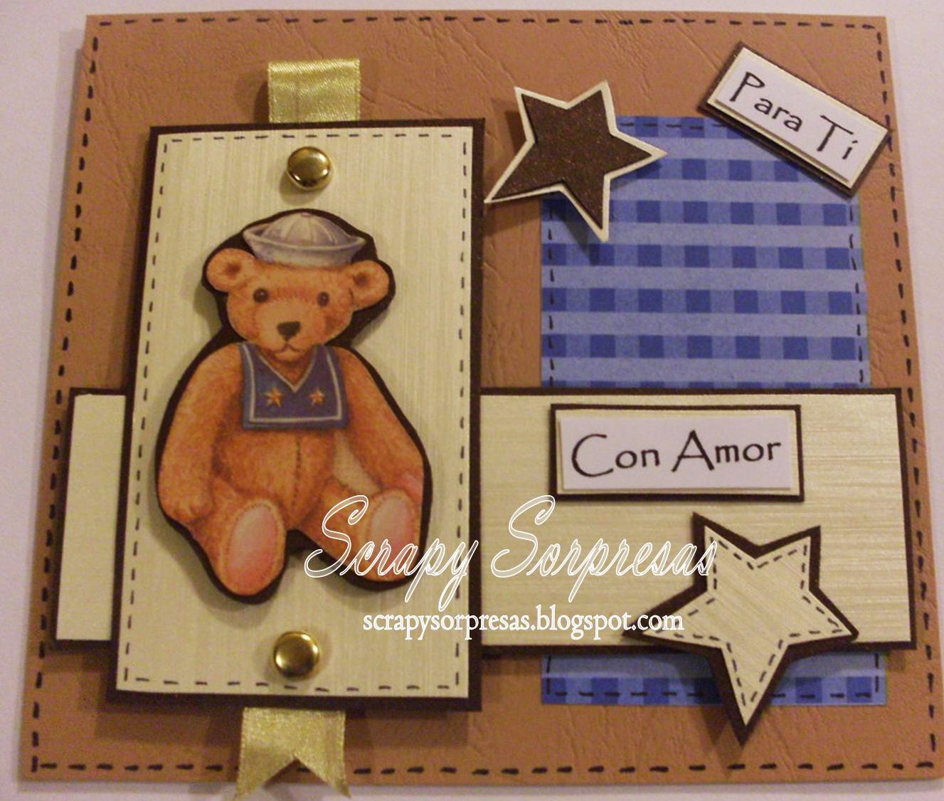 SCRAPY sorpresas Tarjetas para Hombre.