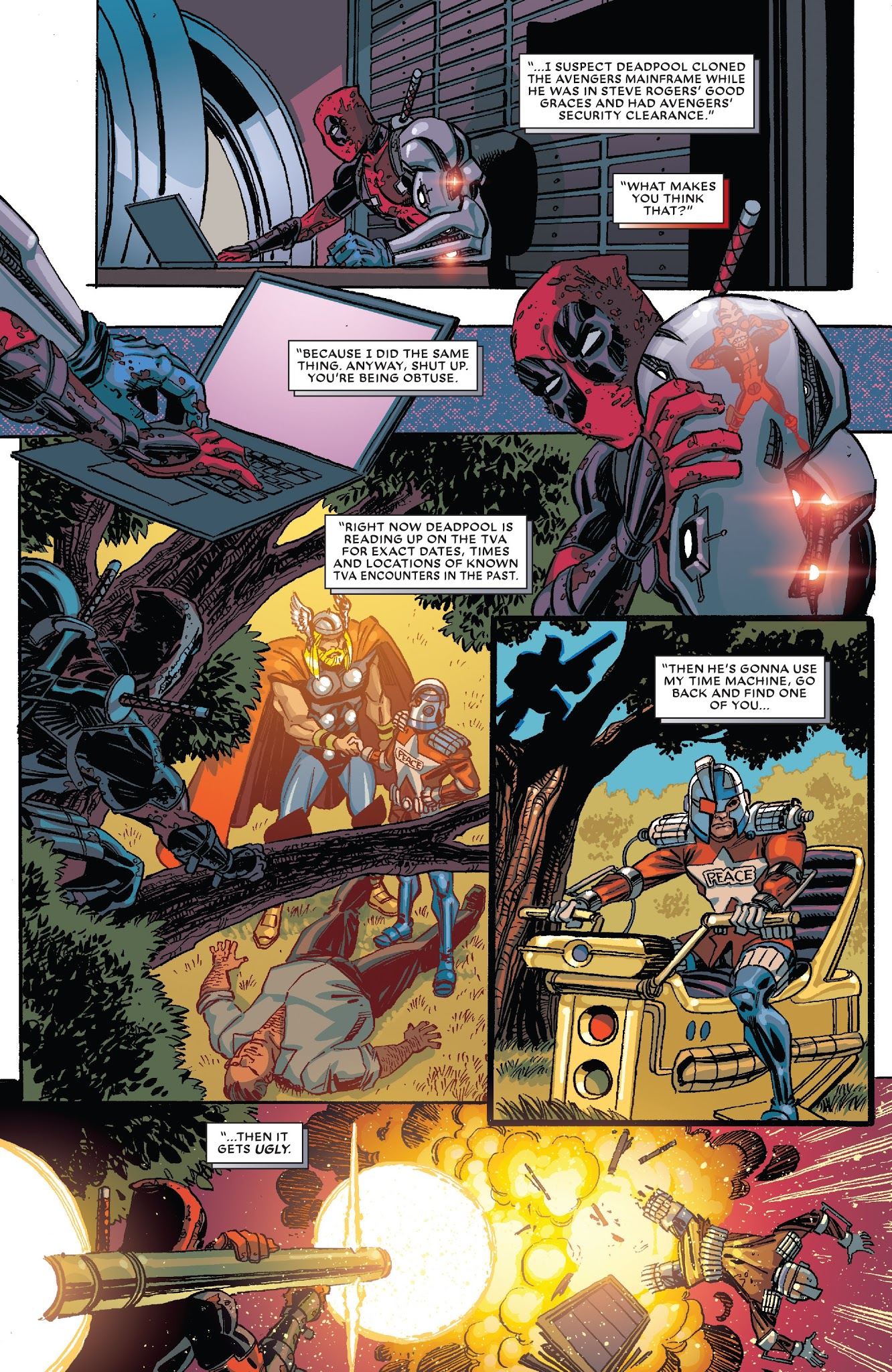 Read online Despicable Deadpool comic -  Issue #288 - 5