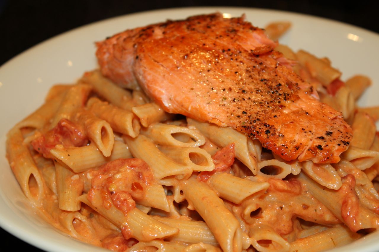 The Roediger House Meal No. 216 Salmon Penne alla Vodka