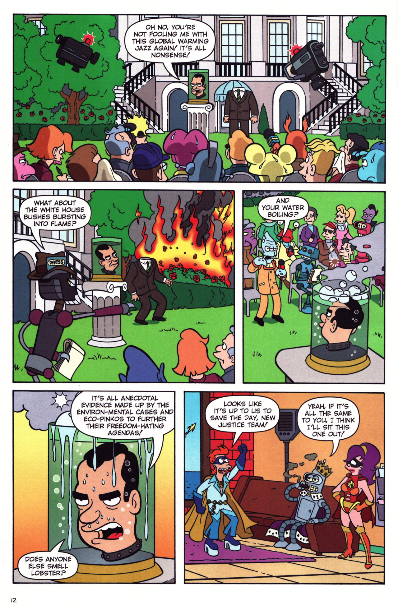 Read online Futurama Comics comic -  Issue #35 - 10