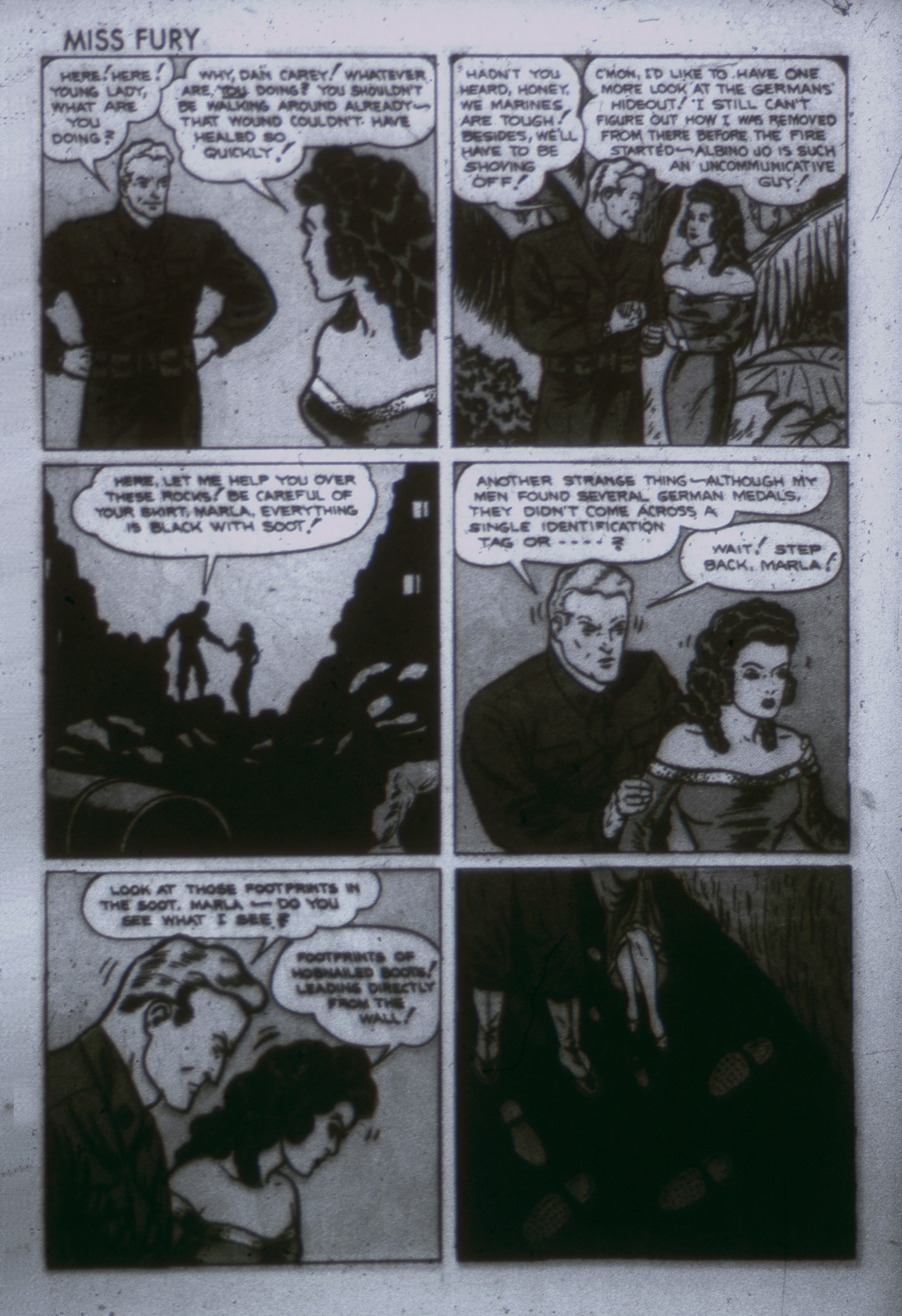 Read online Miss Fury (1942) comic -  Issue #5 - 21