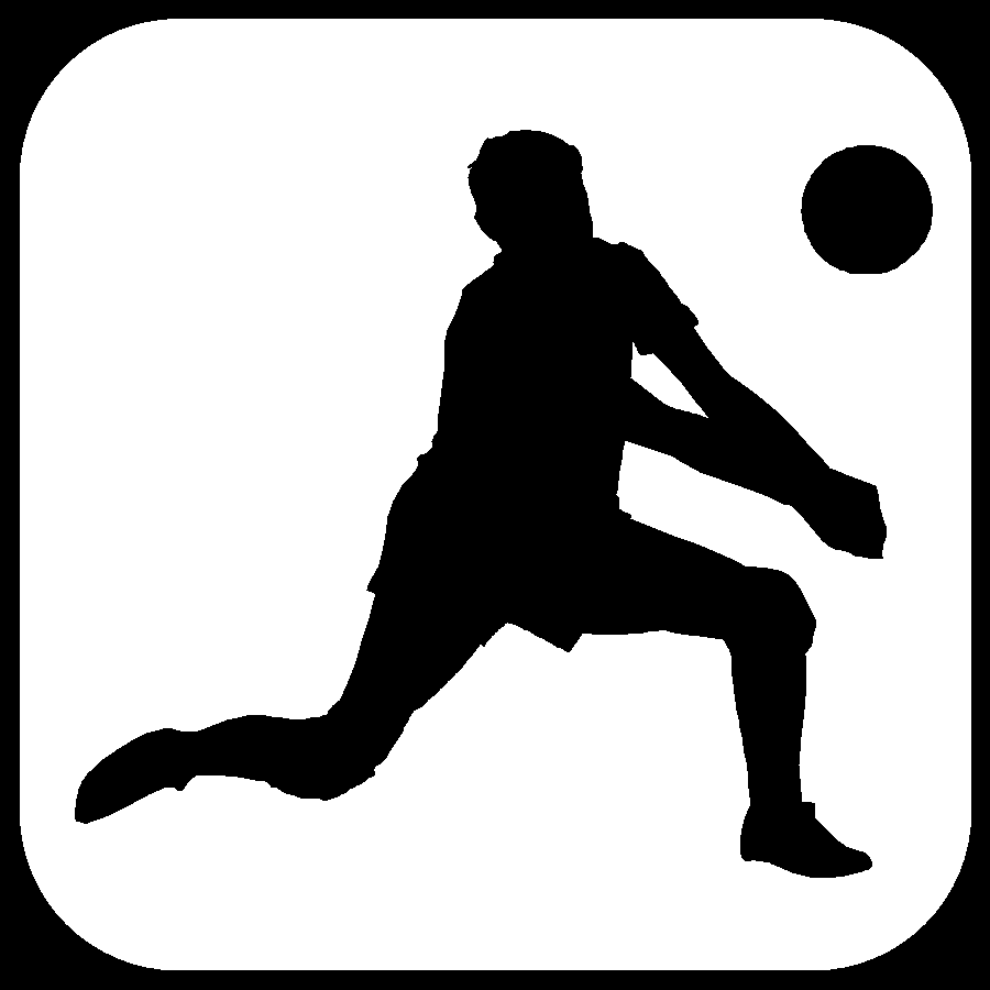 volleyball symbol clipart - photo #16