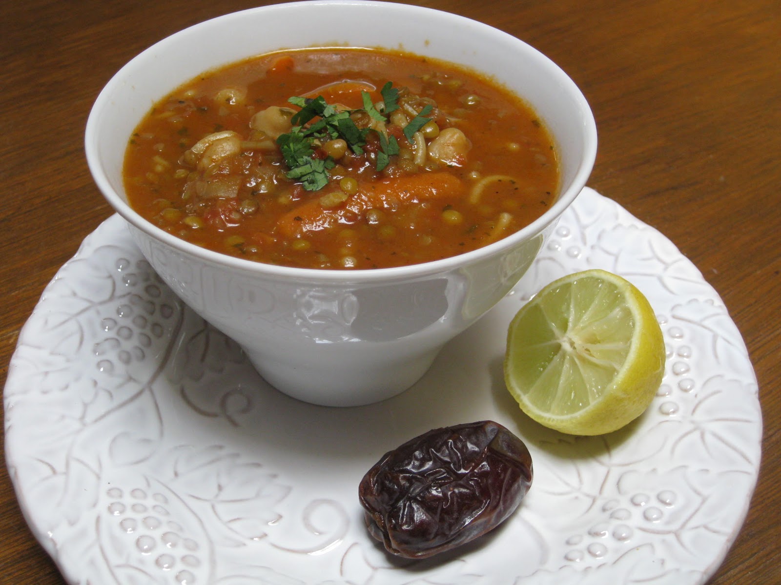 Flavors of the Sun: Recipe: Harira: A Delicately-Spiced Moroccan Soup
