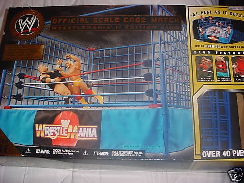 wwe jakks real scale ring