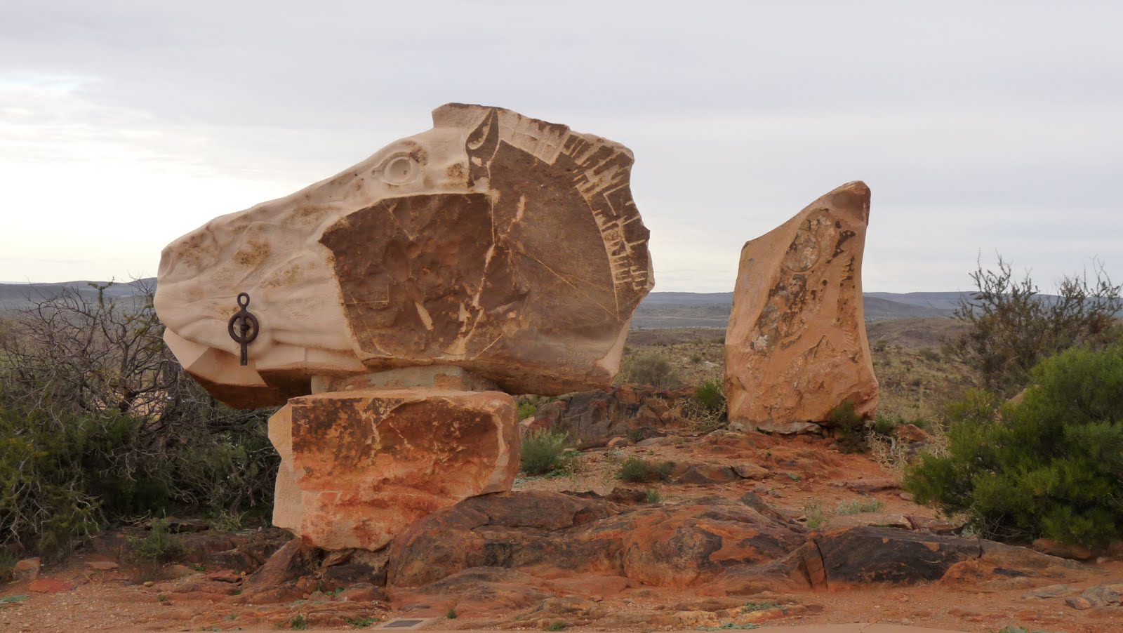 Garry and Rani Appleby The Living Desert Sculptures, Broken Hill, NSW