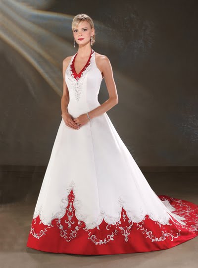 Wedding Gowns  Mature Brides on Perfectly Planned By Pam  Red The Hottest Color For 2011 Weddings