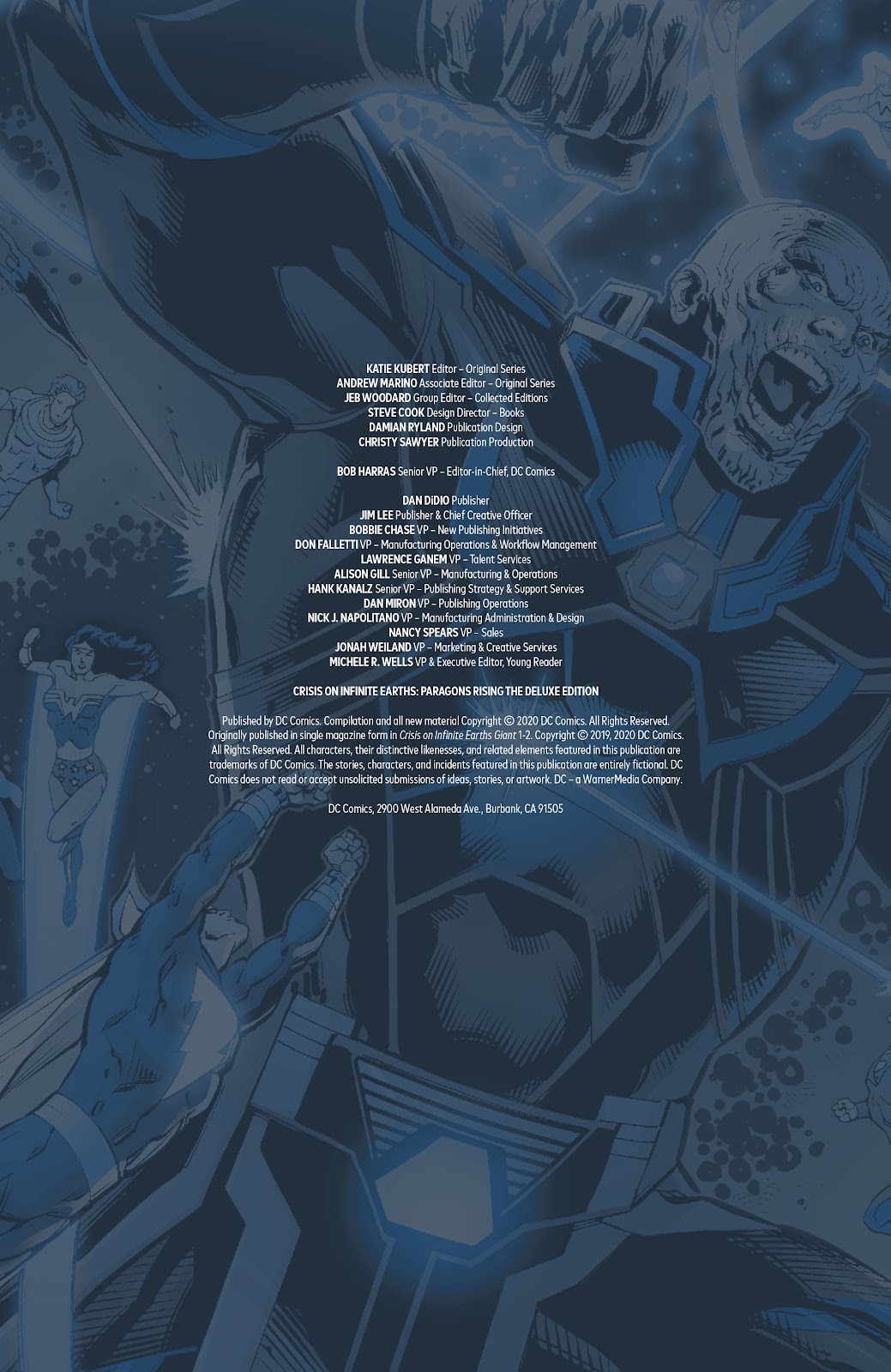 Crisis On Infinite Earths: Paragons Rising: The Deluxe Edition issue TPB - Page 4