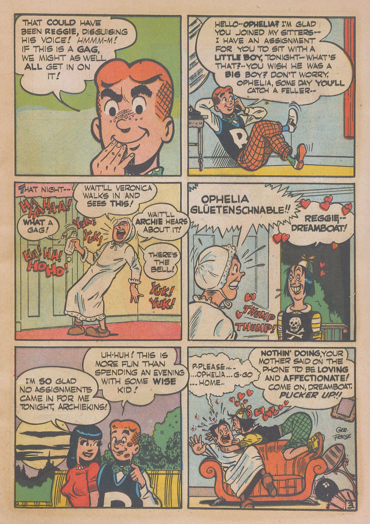 Read online Archie's Rival Reggie comic -  Issue #3 - 13