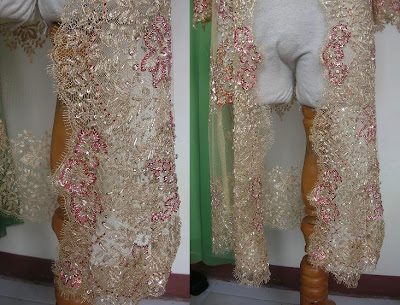 Payet Gaun  Pesta Desain  Baju Pesta Kebaya Modern dan 