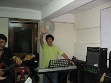 Mr Eric Tan on the keyboard