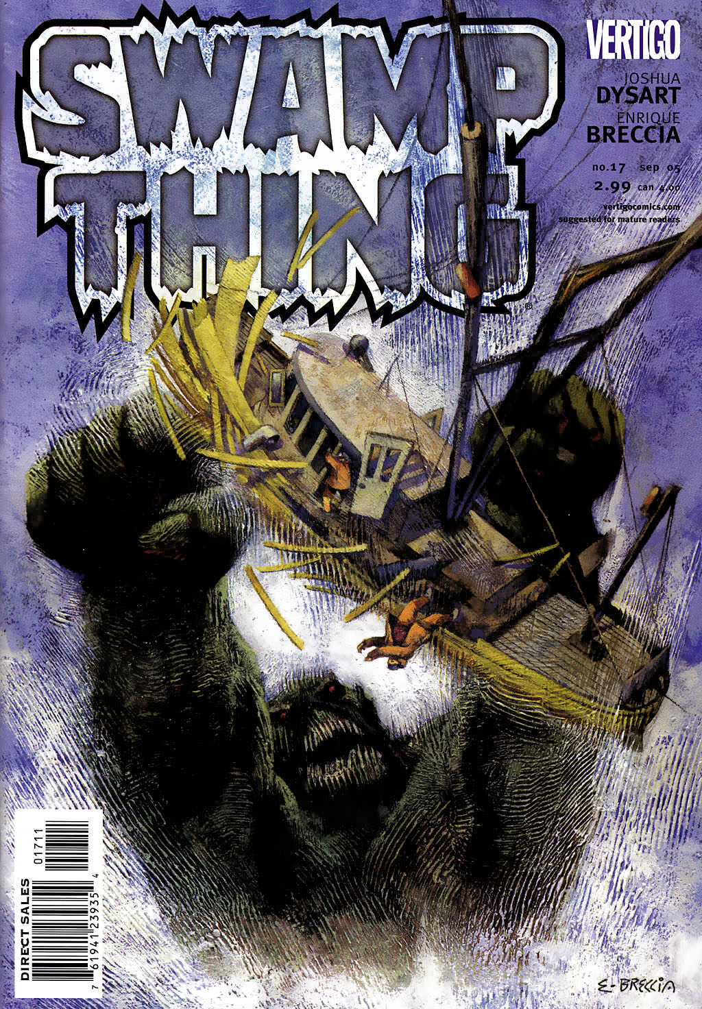 Read online Swamp Thing (2004) comic -  Issue #17 - 1