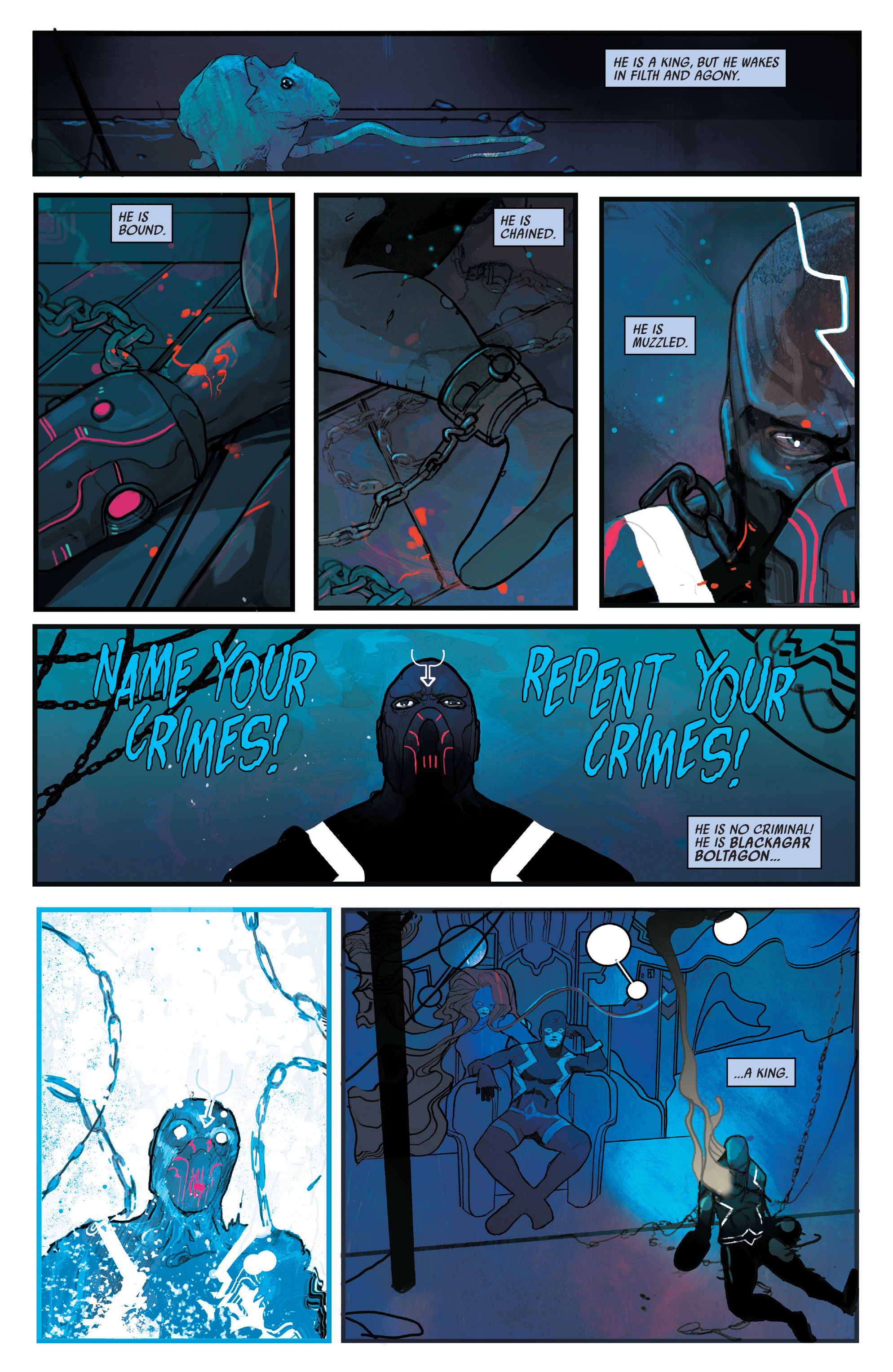 Read online Black Bolt comic -  Issue #1 - 5
