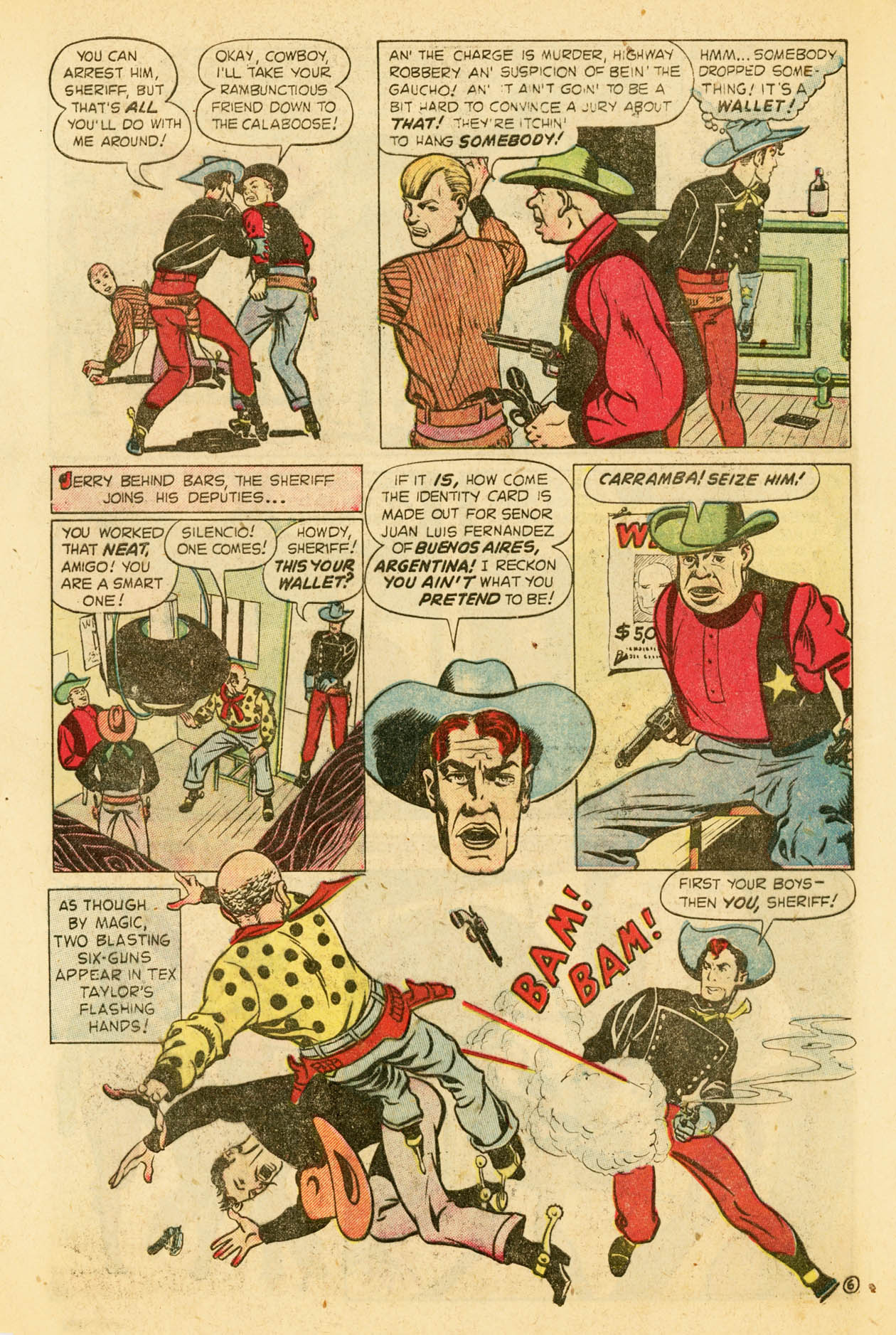 Read online Tex Taylor comic -  Issue #2 - 32