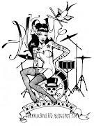LOVE TATOO. Illustration: Virginia Alvarez drum tatoo