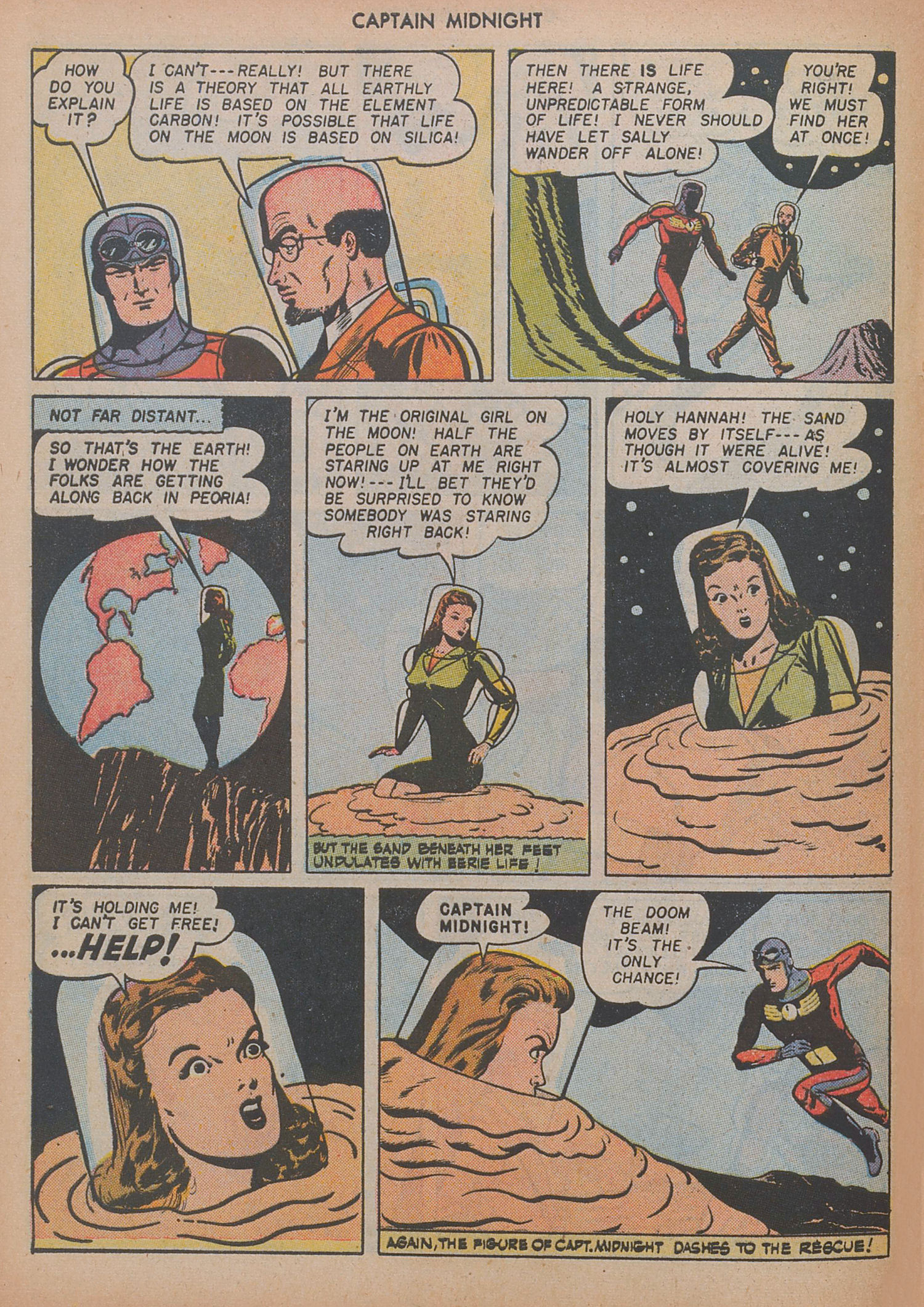 Read online Captain Midnight (1942) comic -  Issue #50 - 20