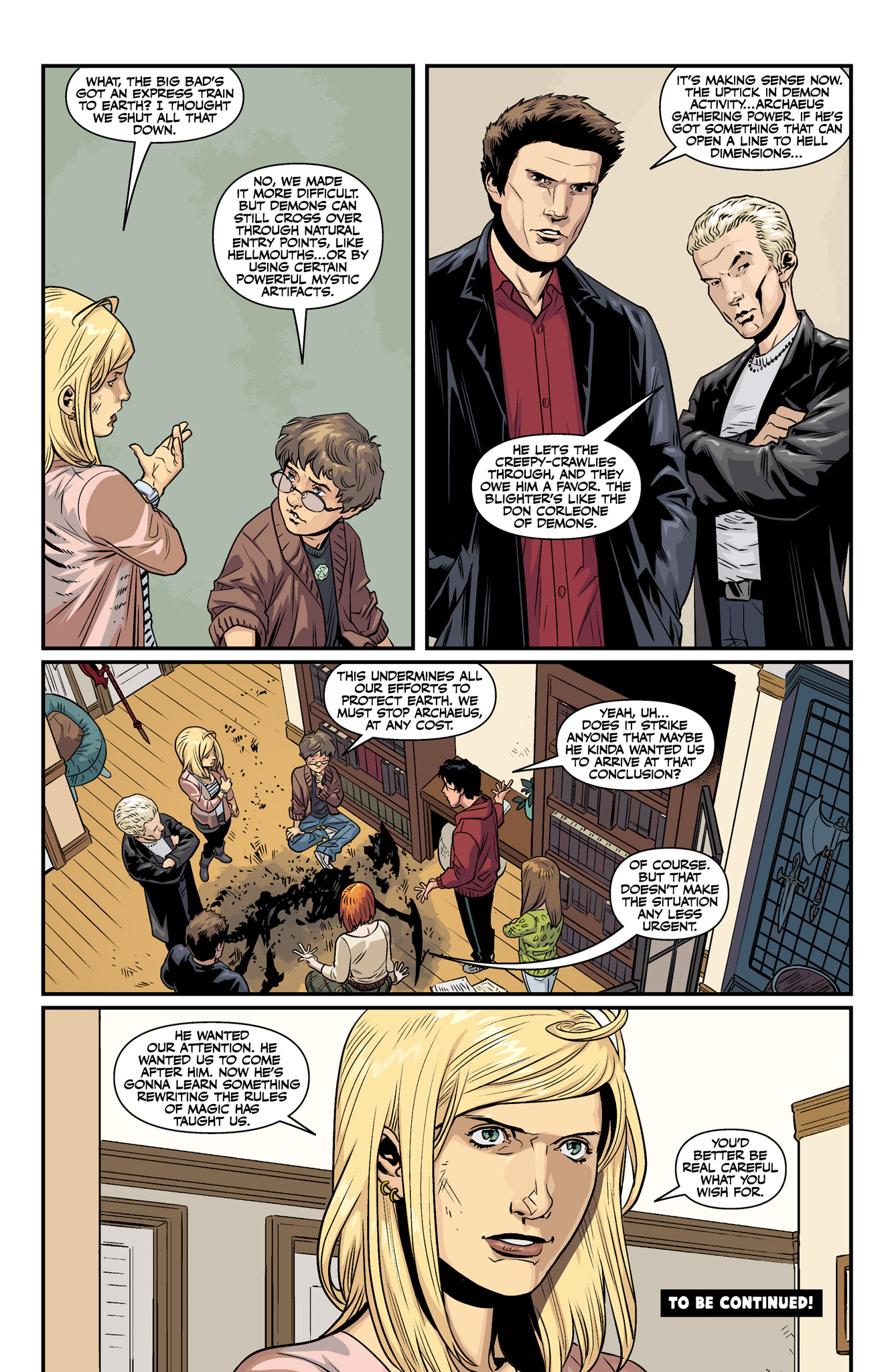 Read online Buffy the Vampire Slayer Season Ten comic -  Issue #16 - 24