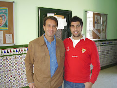 Con Ángel Gámiz