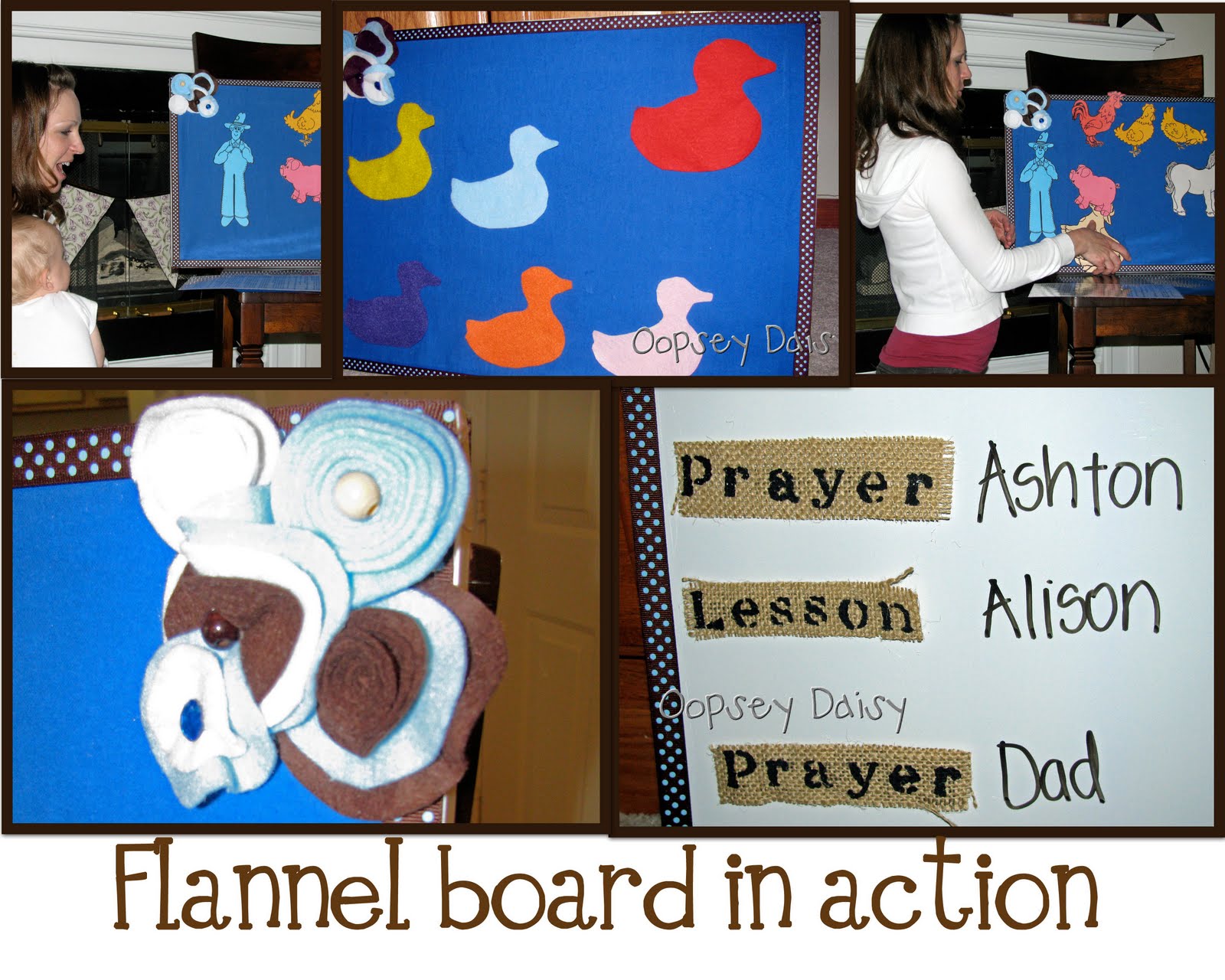 Miss Crafty Pants MultiPurpose Flannel Board