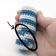Tutorial: Crocheted Jogless Stripes