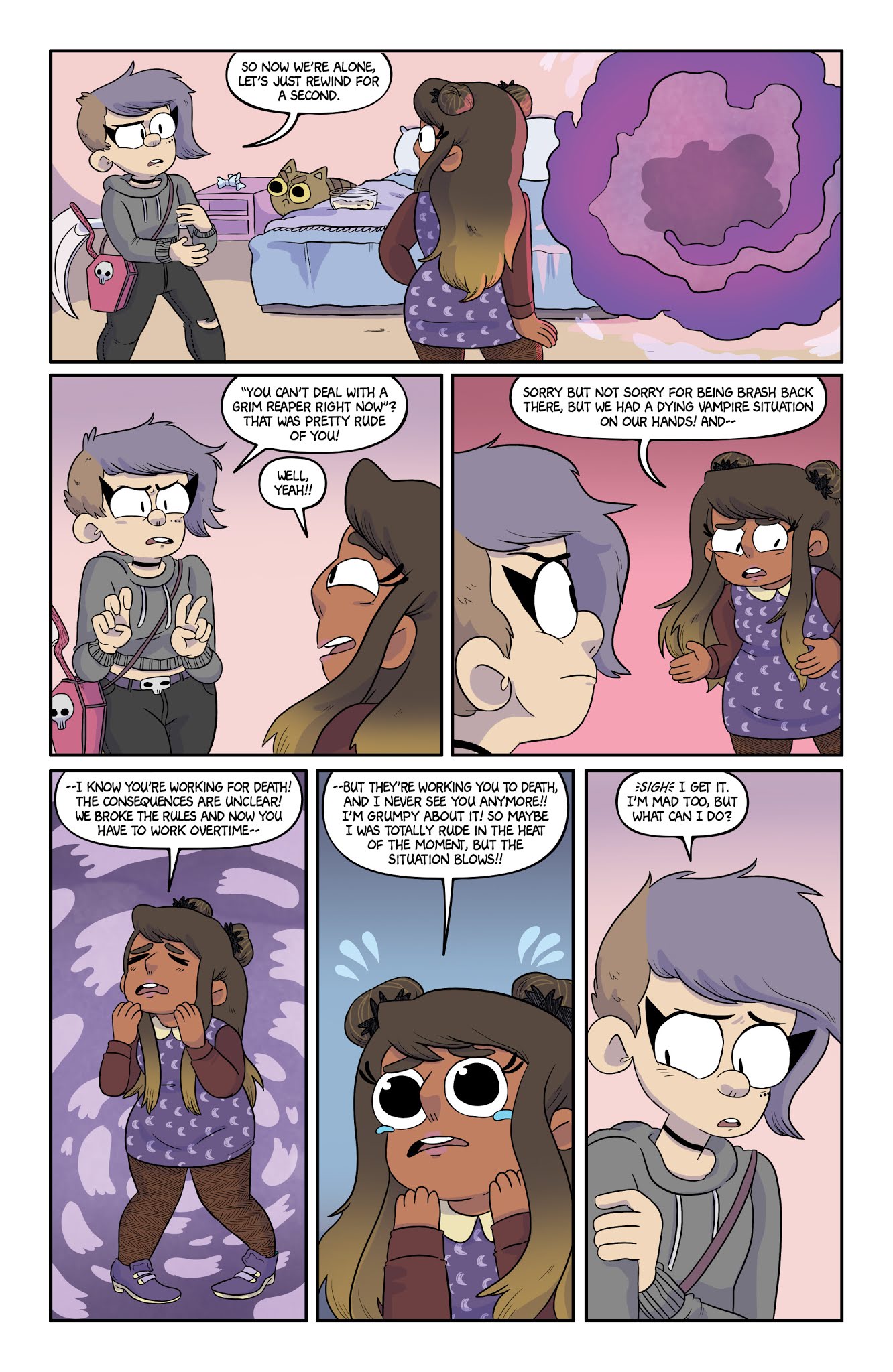 Read online Kim Reaper: Vampire Island comic -  Issue #3 - 8