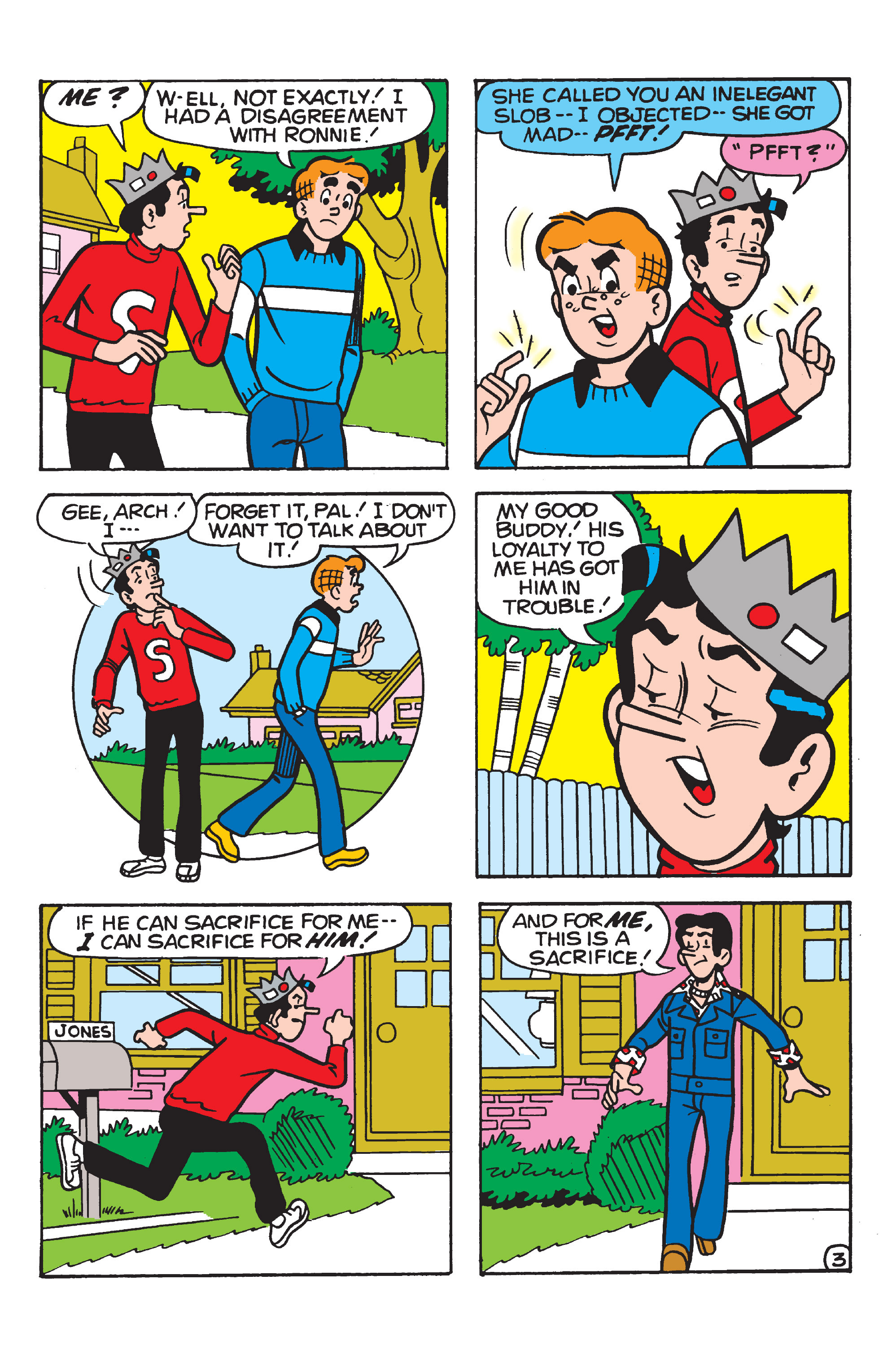Read online Archie & Friends: Bromances comic -  Issue # TPB - 100