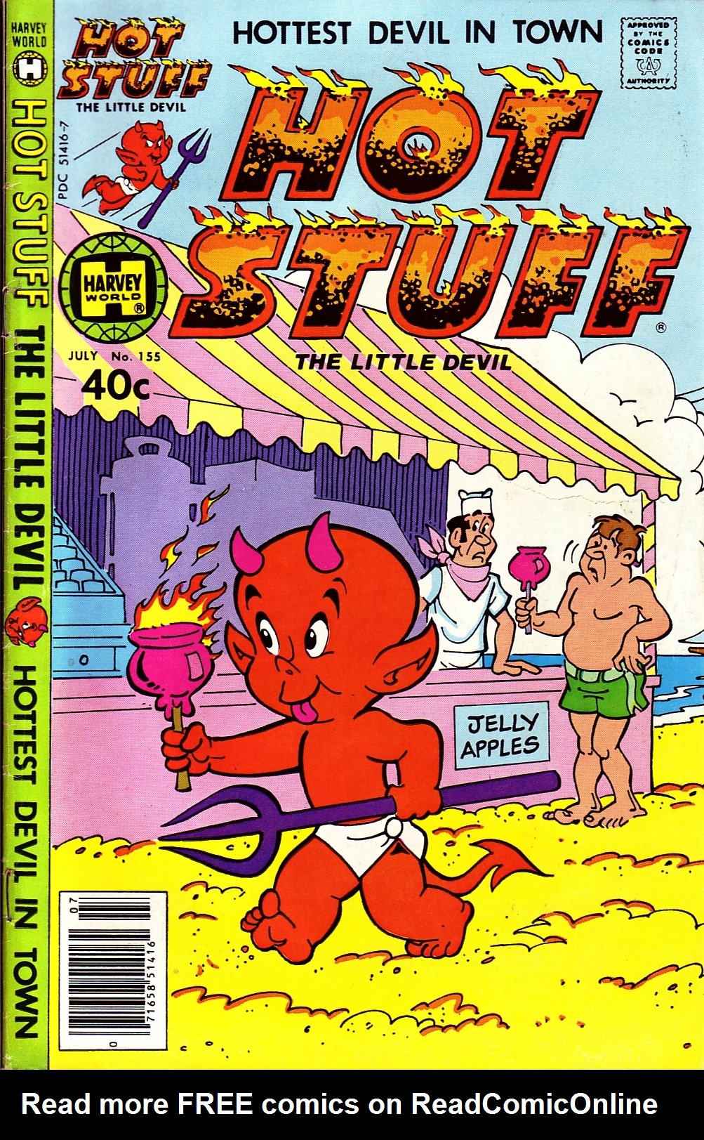 Read online Hot Stuff, the Little Devil comic -  Issue #155 - 1