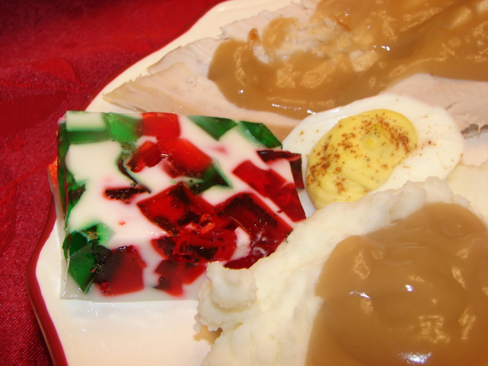 A Bear in the Kitchen Stained Glass Jello