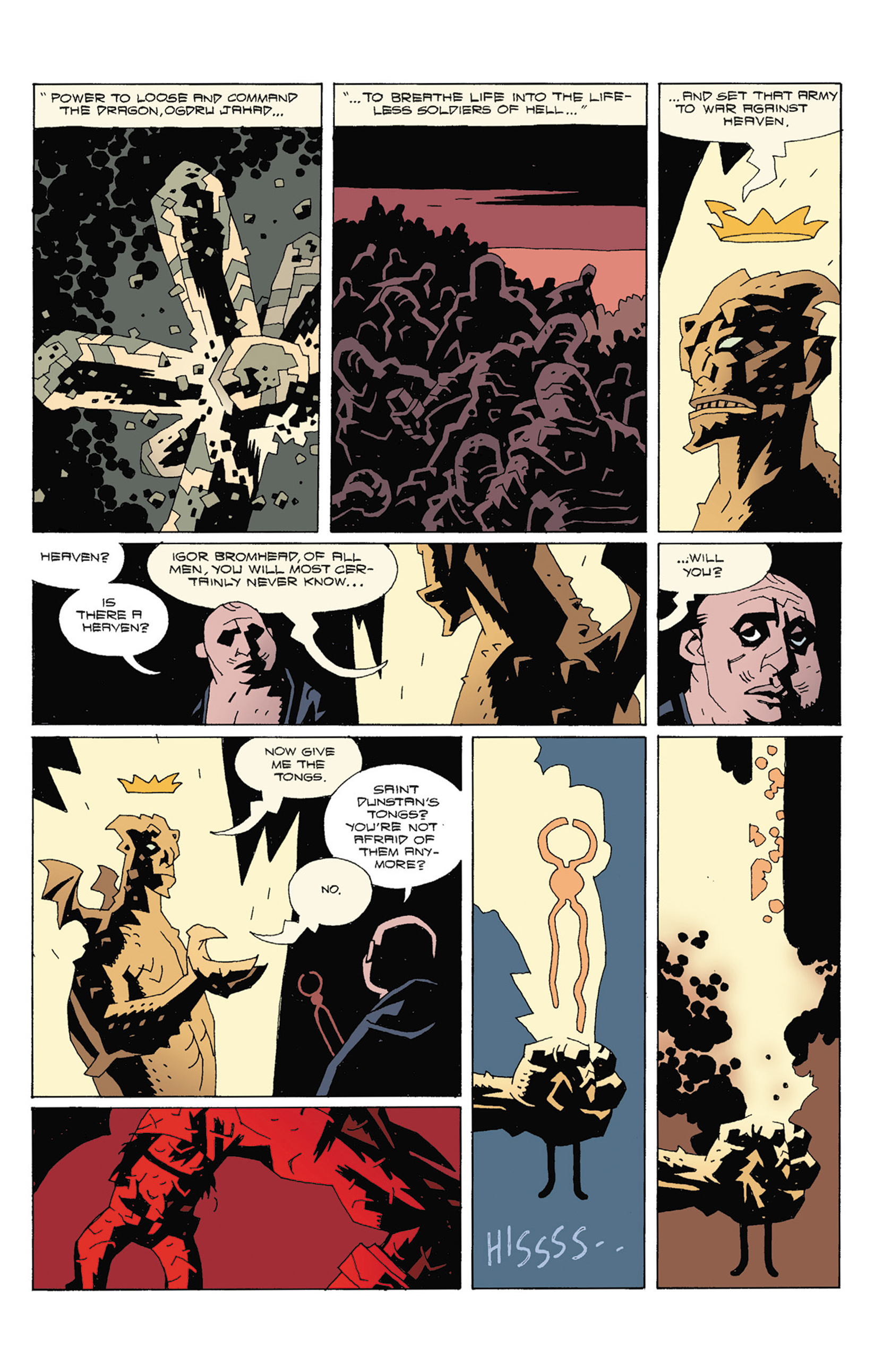 Read online Hellboy: The Right Hand of Doom comic -  Issue # TPB - 101