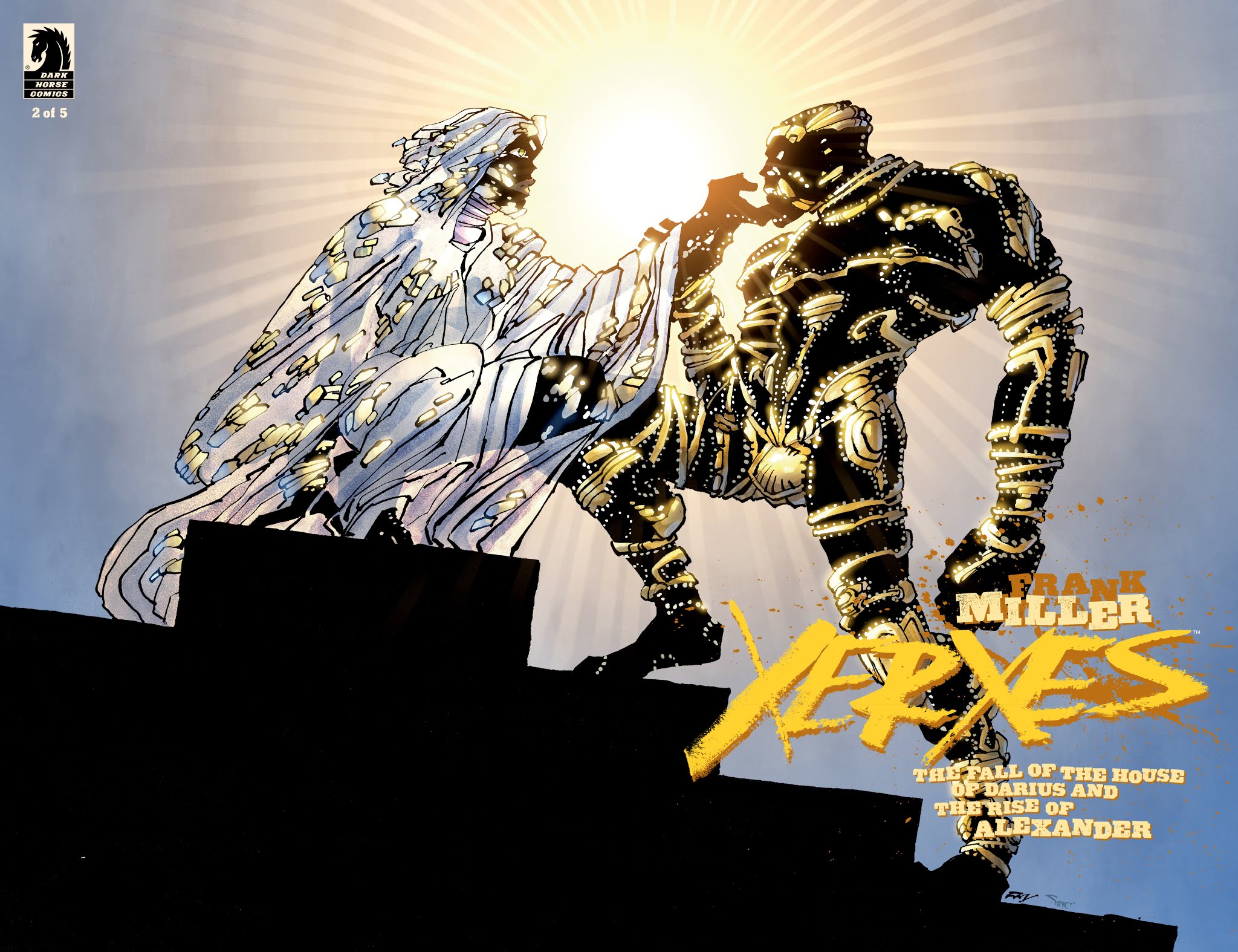 Read online Xerxes: The Fall of the House of Darius and the Rise of Alexander comic -  Issue #3 - 1