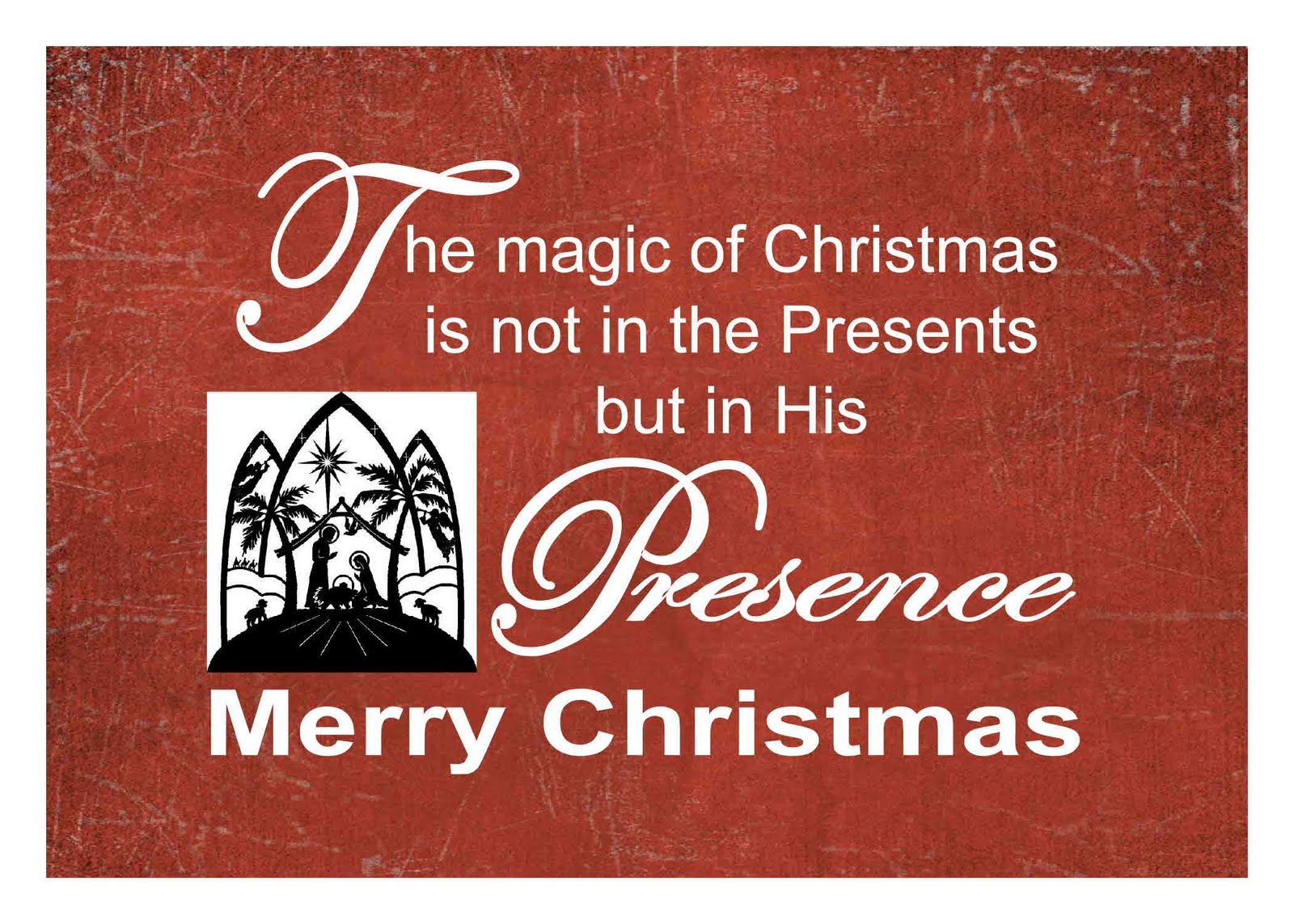 Our Creative Life: Happy Birthday Jesus & Merry Christmas!