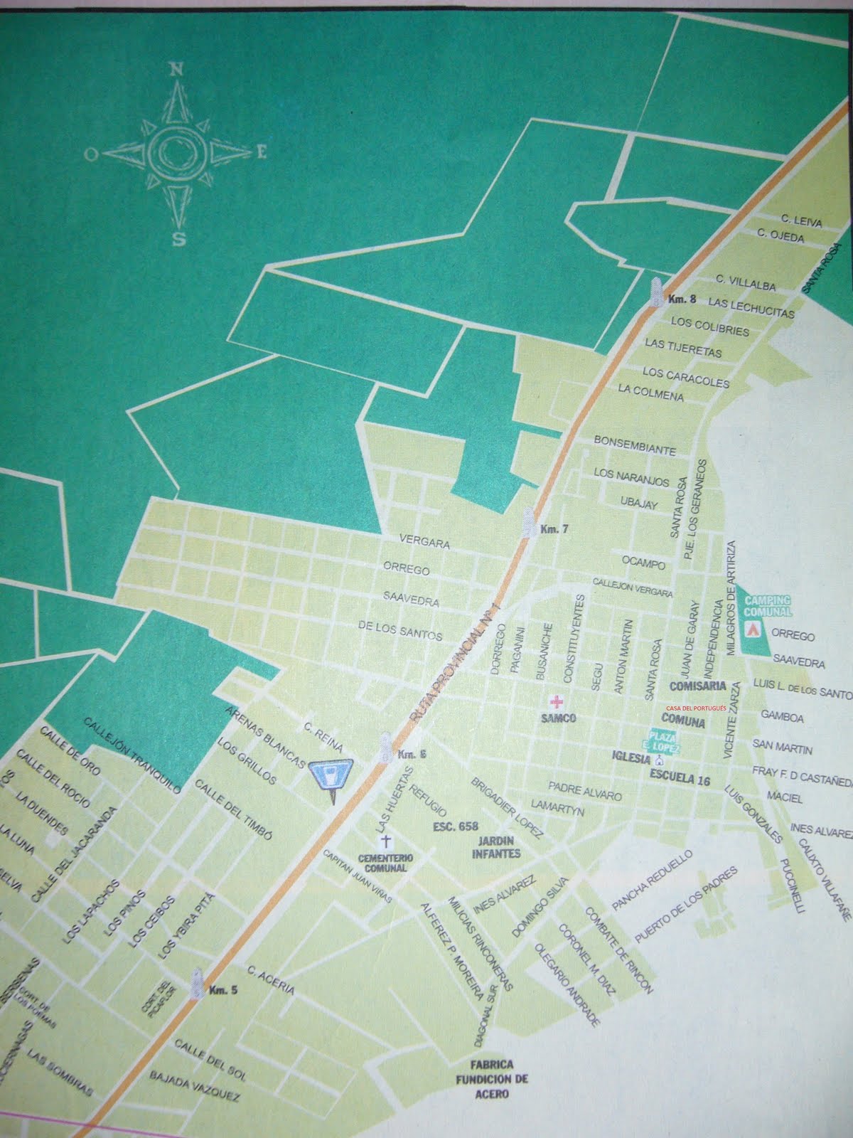 CASA DEL PORTUGUÉS (Siglo XVIII) Mapa