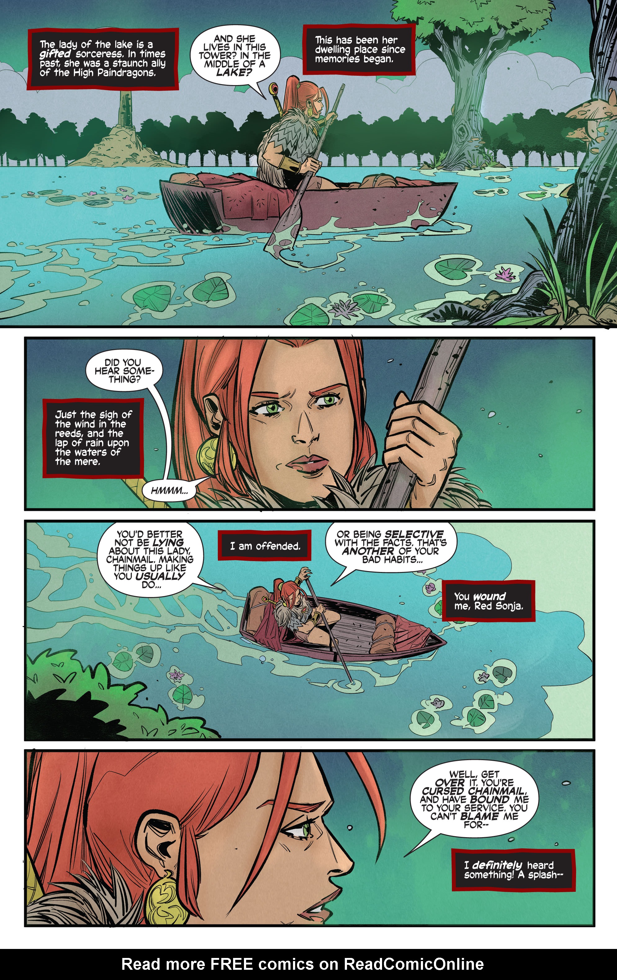 Read online Immortal Red Sonja comic -  Issue #4 - 8