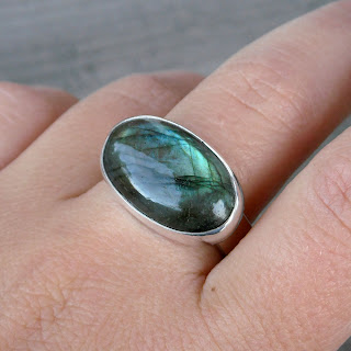 mens labradorite ring