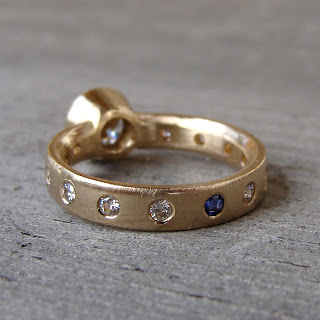 ethical moissanite ring