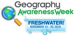 Logotipo de la Geography Awareness Week 2010