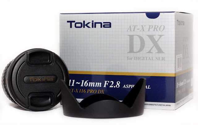 Tokina 11-16mm F2.8 AT-X 116 PRO DX Lens With Hood Package