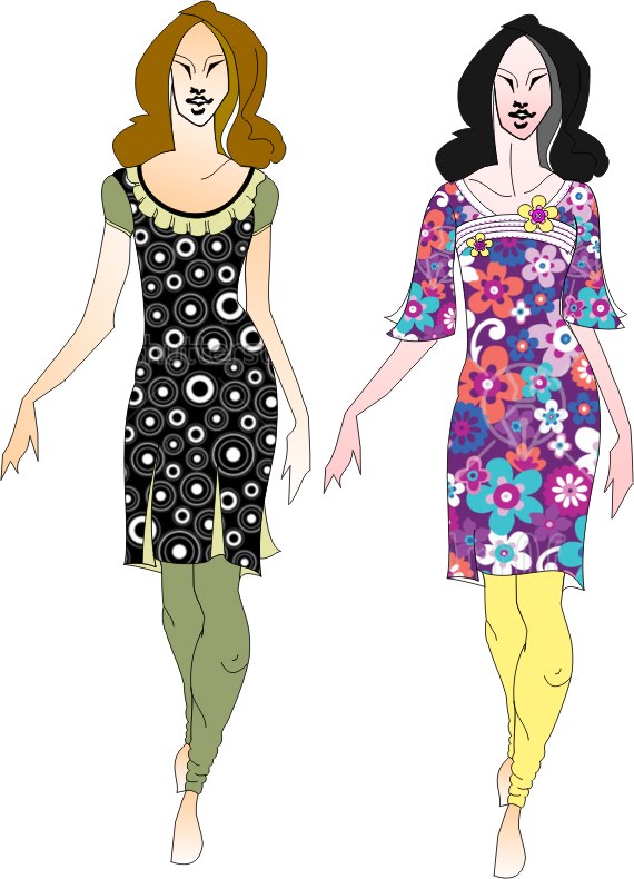 "ANANDI"( The Trend Setter ) Illustration(salwar kameez)