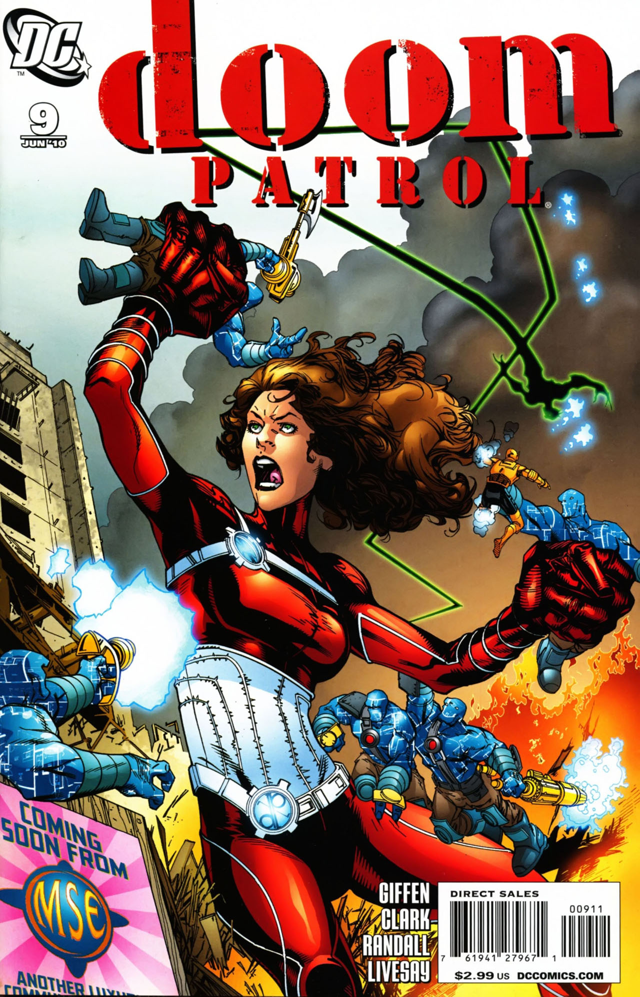 Read online Doom Patrol (2009) comic -  Issue #9 - 1