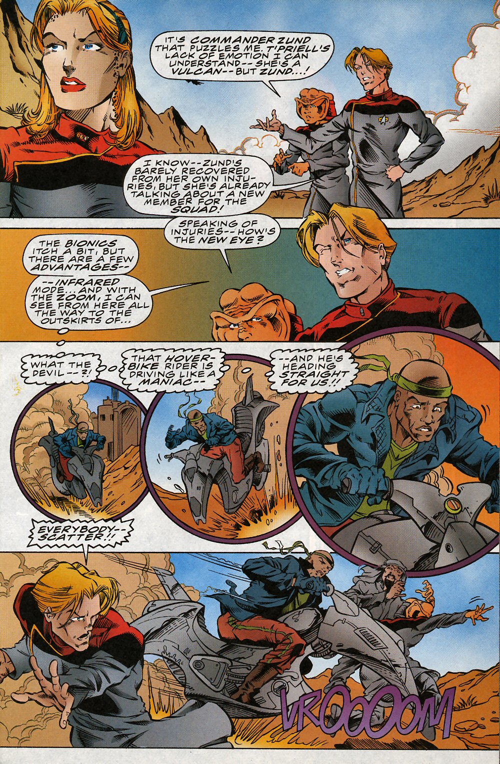 Read online Star Trek: Starfleet Academy (1996) comic -  Issue #6 - 8